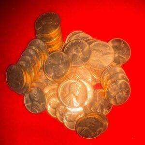 1961 Lincoln Memorial Roll (50 Cents) All BU Beautiful Lot 209
